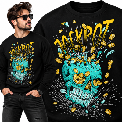 BLUZA ŚMIESZNA  JACKPOT